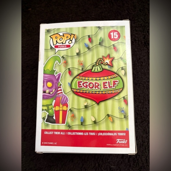 New in Box Funko Pop Egor Elf Figurine - Picture 3 of 4